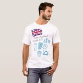 EXANGLIA (Blue + Grey) T-Shirt (Vorne ganz)