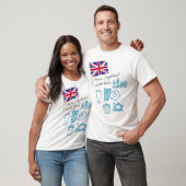 EXANGLIA (Blue + Grey) T-Shirt (Unisex)