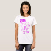 EXANGLIA (Purple) Basic T-Shirt (Vorne ganz)