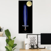 Excalbur, Das Schwert des Königs Arthur Pendragon Poster (Heimbüro)