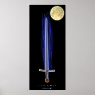 Excalbur, The Sword of King Arthur Pendragon Poster