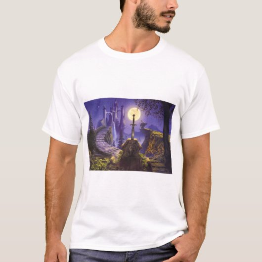 Excaliber Klinge-Shirt T-Shirt (Vorderseite)