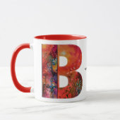 EXCALIBUR B SCHREIBEN / FANTASY MONOGRAMM TASSE (Links)