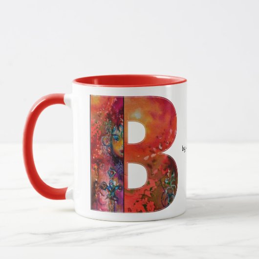 EXCALIBUR B SCHREIBEN / FANTASY MONOGRAMM TASSE (Links)
