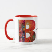 EXCALIBUR B SCHREIBEN / FANTASY MONOGRAMM TASSE (Links)