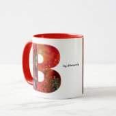 EXCALIBUR B SCHREIBEN / FANTASY MONOGRAMM TASSE (Vorderseite Links)