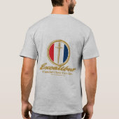 Excalibur Camelot klassisches Auto-Licht T-Shirt (Rückseite)
