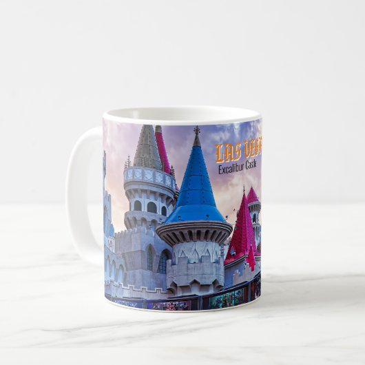 Excalibur Castle Las Vegas Tasse (Vorderseite Links)