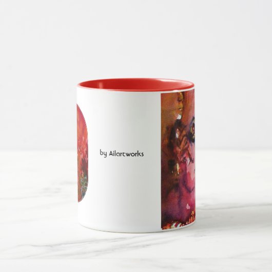 EXCALIBUR D SCHREIBEN / FANTASY MONOGRAMM TASSE (Zentrum)