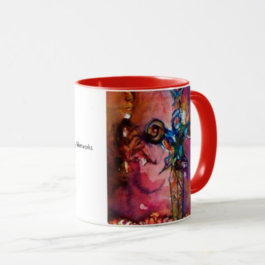 EXCALIBUR D SCHREIBEN / FANTASY MONOGRAMM TASSE (VorderseiteRechts)