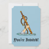 Excalibur Einladung (Vorderseite)