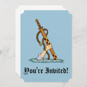 Excalibur Einladung (Vorne/Hinten)