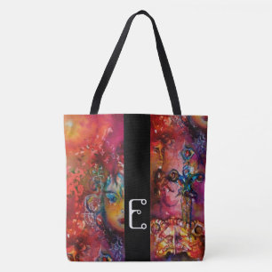 EXCALIBUR EPIC SWORT ; Monogramm der roten gelben  Tasche