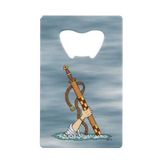 Excalibur Geldbeutel Flaschenöffner (Rückseite)