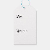 Excalibur Geschenkanhänger (Rückseite)