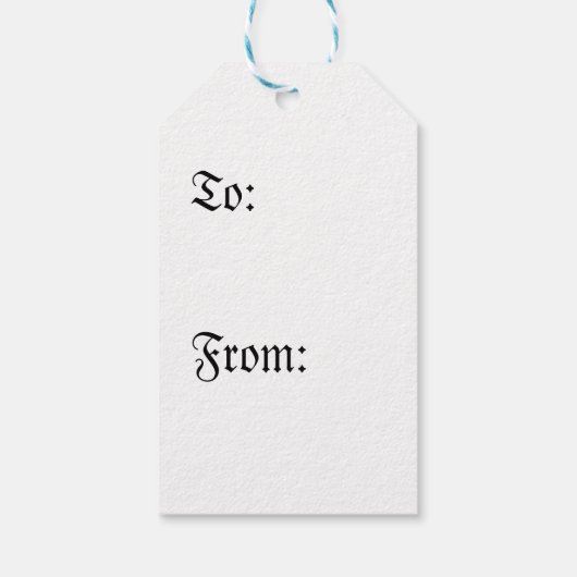 Excalibur Geschenkanhänger (Rückseite)