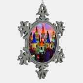 Excalibur Hotel #2 Snowflake Ornament (Links)