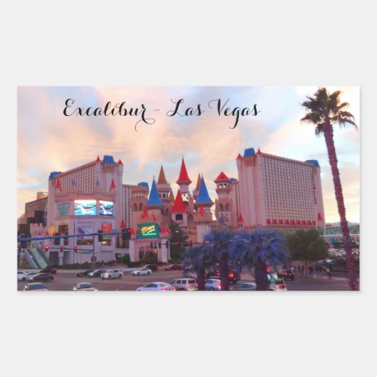 Excalibur Hotel #3-2 Stickers (Vorderseite)