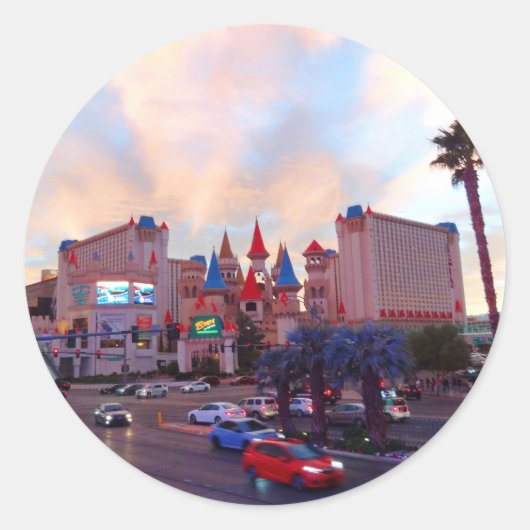 Excalibur Hotel #3-3 Stickers (Vorderseite)