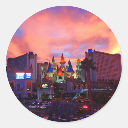 Excalibur Hotel #4 Stickers (Vorderseite)