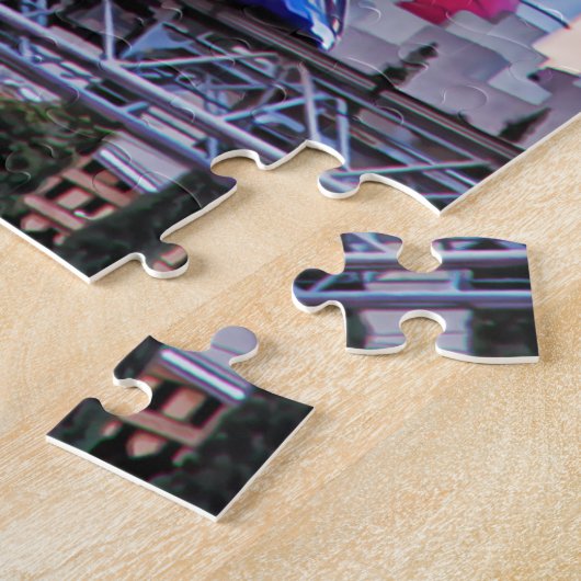 Excalibur Hotel und Monorail, Las Vegas Puzzle (Seite)