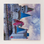 Excalibur Hotel und Monorail, Las Vegas Puzzle (Horizontal)