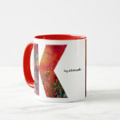 EXCALIBUR K SCHREIBEN / FANTASY MONOGRAMM TASSE (Vorderseite Links)