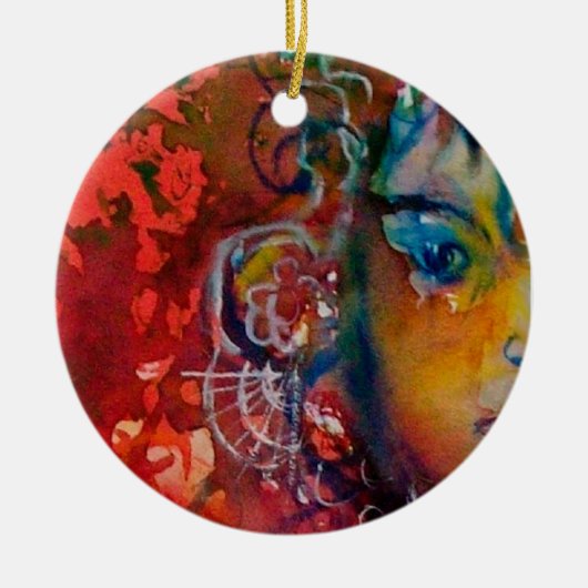 EXCALIBUR, KÖNIGIN DER MAGISCHEN SCHWERPFAKTIN, ro Keramikornament (Vorne)