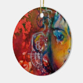 EXCALIBUR, KÖNIGIN DER MAGISCHEN SCHWERPFAKTIN, ro Keramikornament (Links)