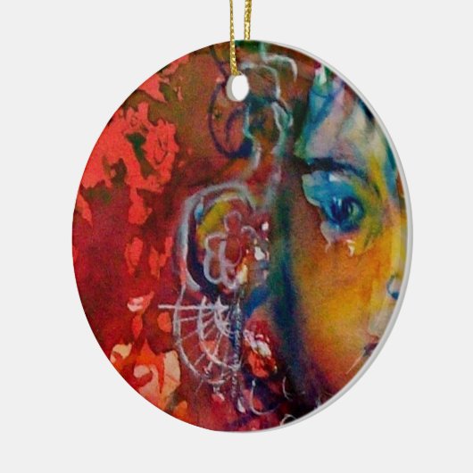 EXCALIBUR, KÖNIGIN DER MAGISCHEN SCHWERPFAKTIN, ro Keramikornament (Links)