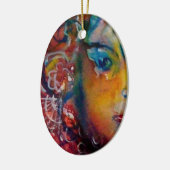 EXCALIBUR, KÖNIGIN DER MAGISCHEN SCHWERPFAKTIN, ro Keramikornament (Links)