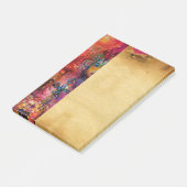 EXCALIBUR,KÖNIGIN DES MAGISCHEN SCHWERTES Antikes  Post-it Klebezettel (angewinkelt)