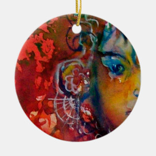 EXCALIBUR, KÖNIGIN MAGISCHE des KLINGE Keramikornament