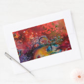 EXCALIBUR Lady of the Lake, Red Fantasy Rechteckiger Aufkleber (Umschlag)