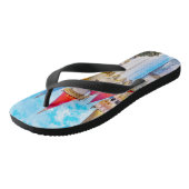 Excalibur Las Vegas Flip Flops Badesandalen (Schrägansicht)