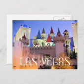Excalibur Las Vegas Postkarte (Vorne/Hinten)