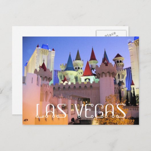 Excalibur Las Vegas Postkarte (Vorne/Hinten)