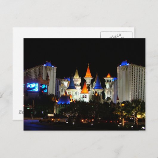 Excalibur Las Vegas Postkarten (Vorne/Hinten)
