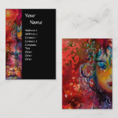 EXCALIBUR lila fuchsienblau Visitenkarte (Vorne/Hinten)