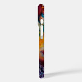 EXCALIBUR / MAGIC SWORT Fuchsia Red Black Fantasy Case-Mate iPhone Hülle (Rückseite / Links)