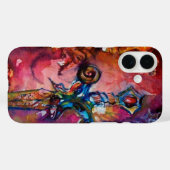 EXCALIBUR / MAGIC SWORT Fuchsia Rosa Fantasie Case-Mate iPhone Hülle (Rückseite (Horizontal))