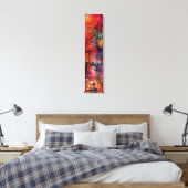 EXCALIBUR Magische Schwertfantasy Watercolor Leinwanddruck (Insitu (Schlafzimmer))