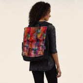 EXCALIBUR / Magisches Schwert Lila Fantasie Rucksack (Ausgewaschen)