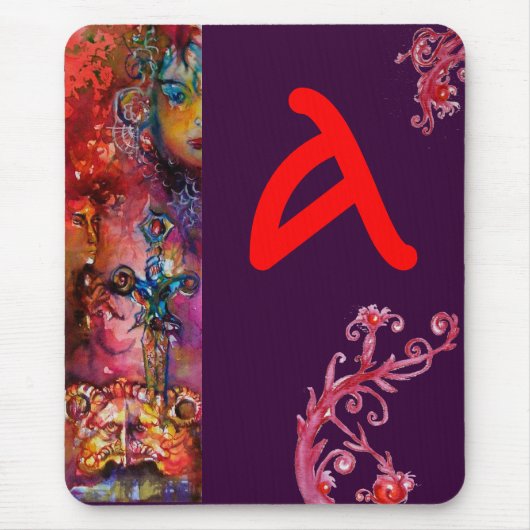 EXCALIBUR MONOGRAMM MOUSEPAD (Vorne)