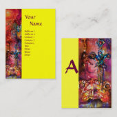 EXCALIBUR MONOGRAMM VISITENKARTE (Vorne/Hinten)