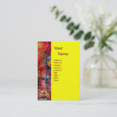 EXCALIBUR MONOGRAMM VISITENKARTE (Stehend Vorderseite)