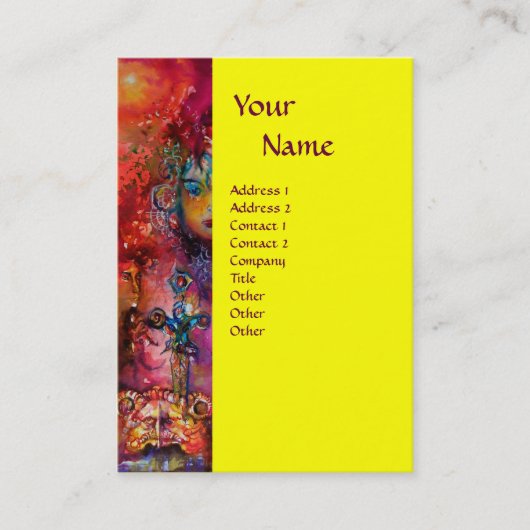 EXCALIBUR MONOGRAMM VISITENKARTE (Vorderseite)