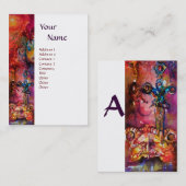 EXCALIBUR MONOGRAMM VISITENKARTE (Vorne/Hinten)