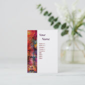 EXCALIBUR MONOGRAMM VISITENKARTE (Stehend Vorderseite)