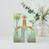 Excalibur Postkarte (Stehend Vorderseite)